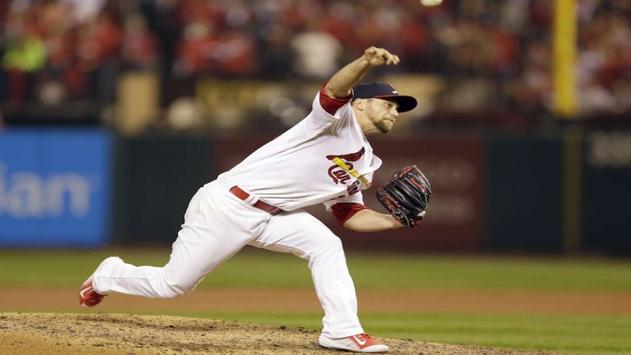 Oct. 13 Mike Matheny workout day interview