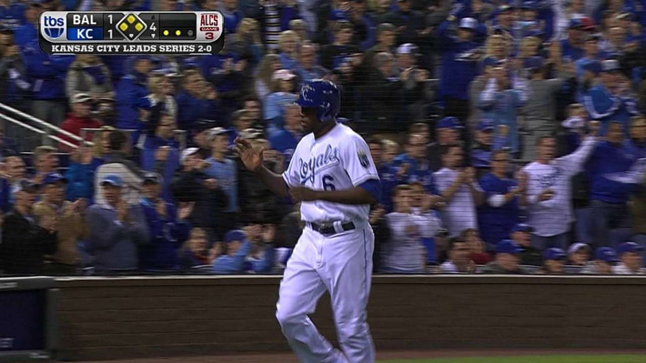 Gordon's RBI groundout