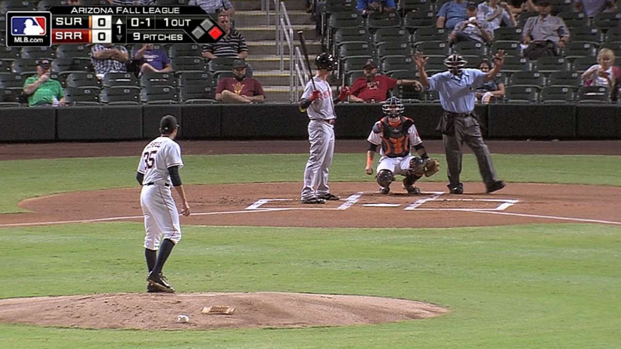 Appel gets pitch-clock violation