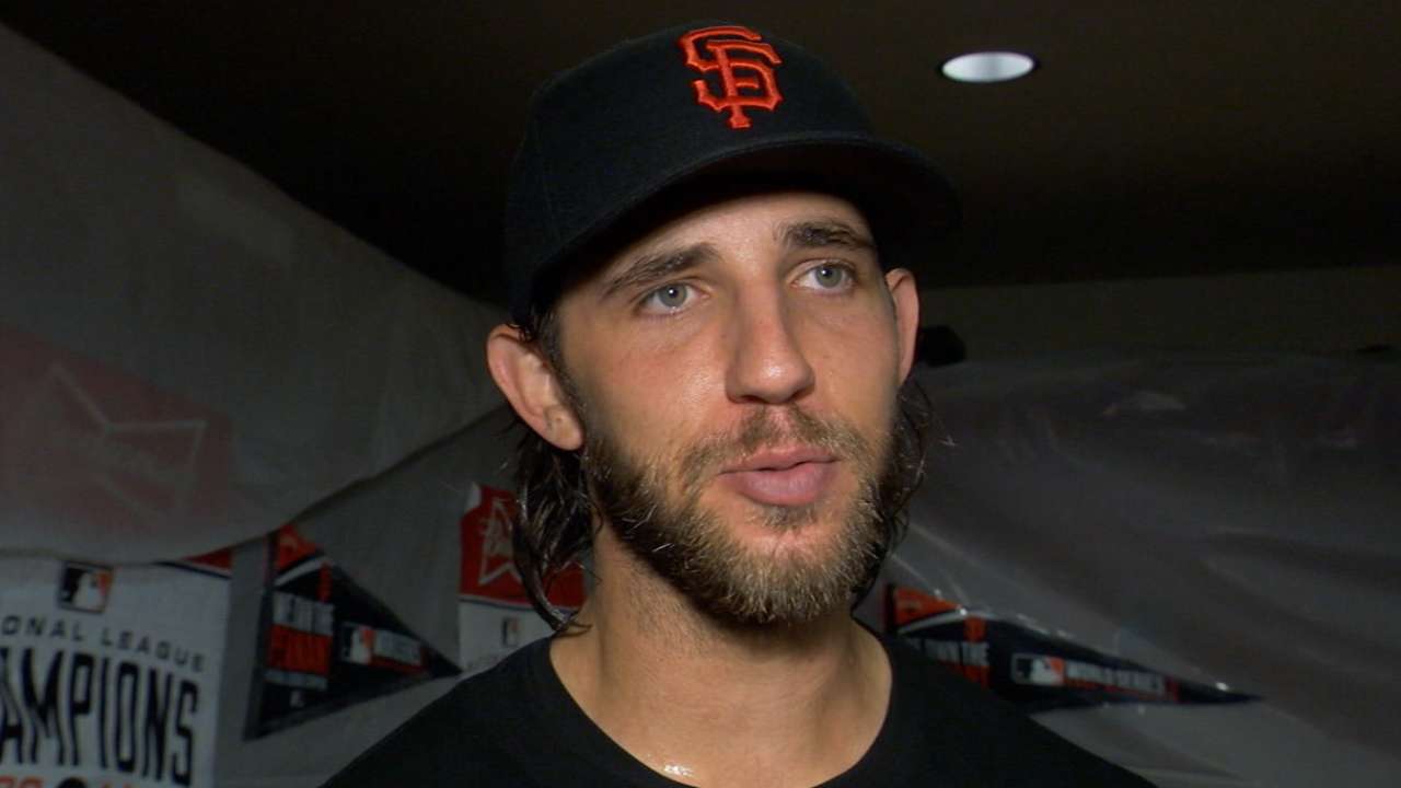 Bumgarner on Giants' NLCS win