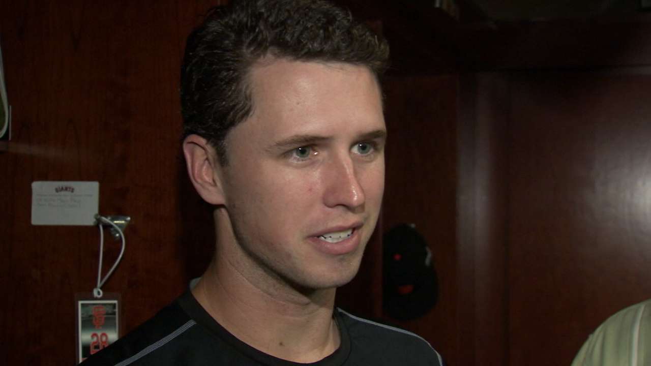 MadBum, Posey in rare World Series company