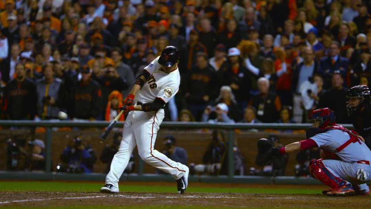 Giants' pinch-hitting options limited in Kansas City