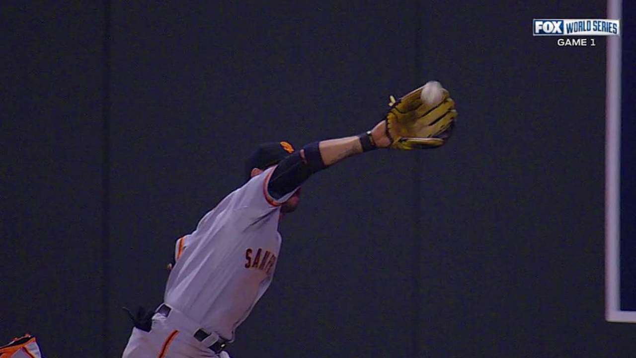 Blanco's running catch