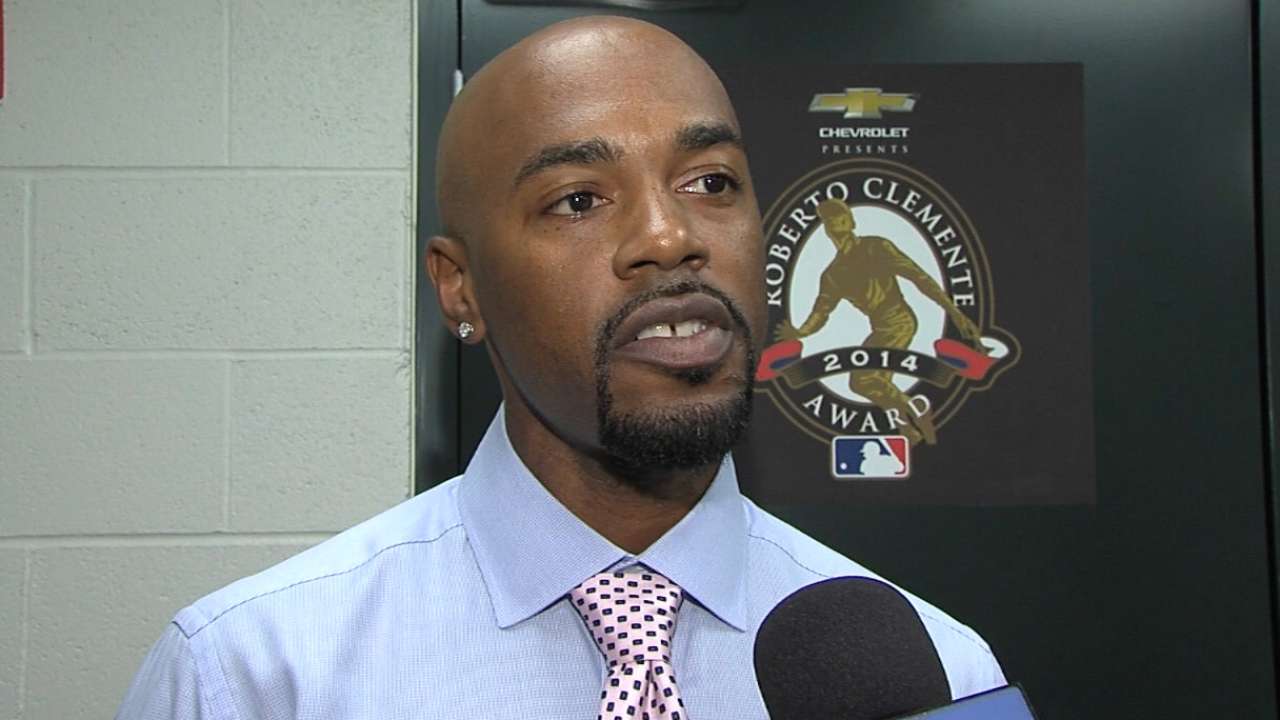 Rollins on 2014 Clemente Award