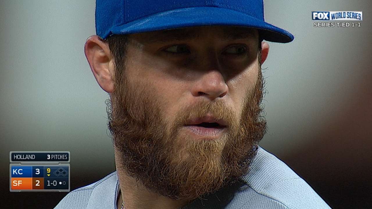 Holland earns the save