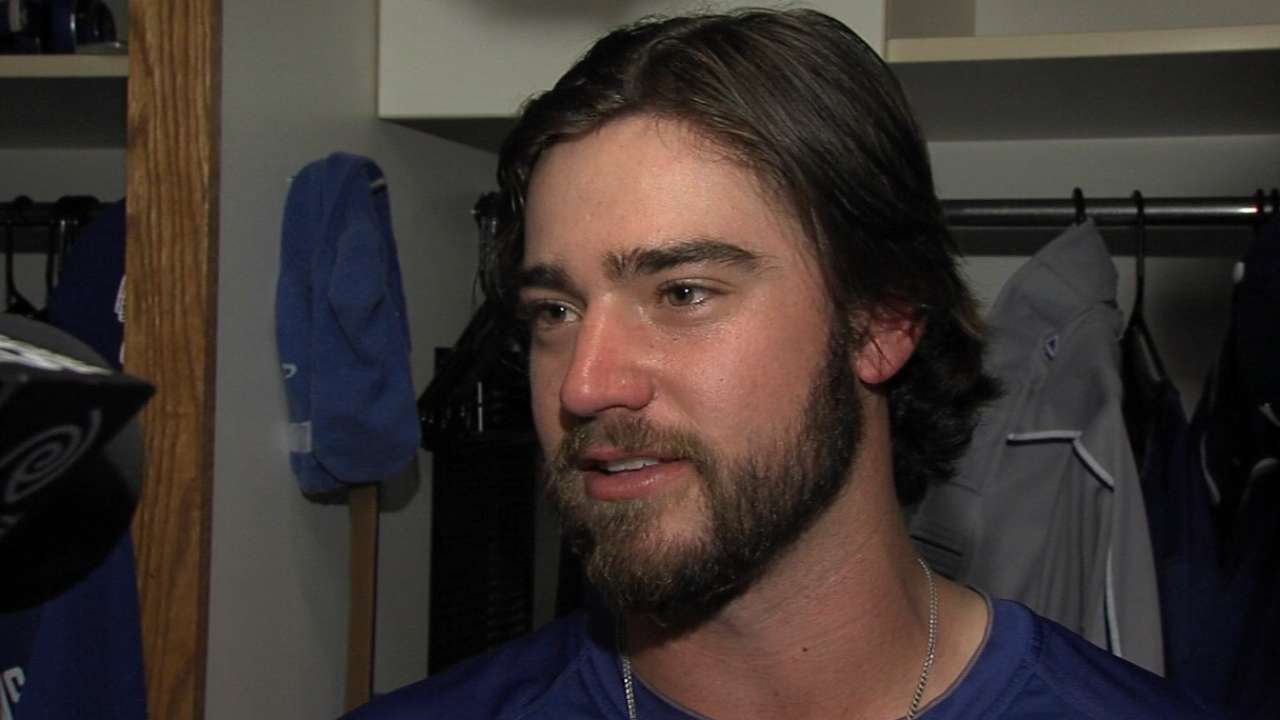 Finnegan sizes up Giants crowd