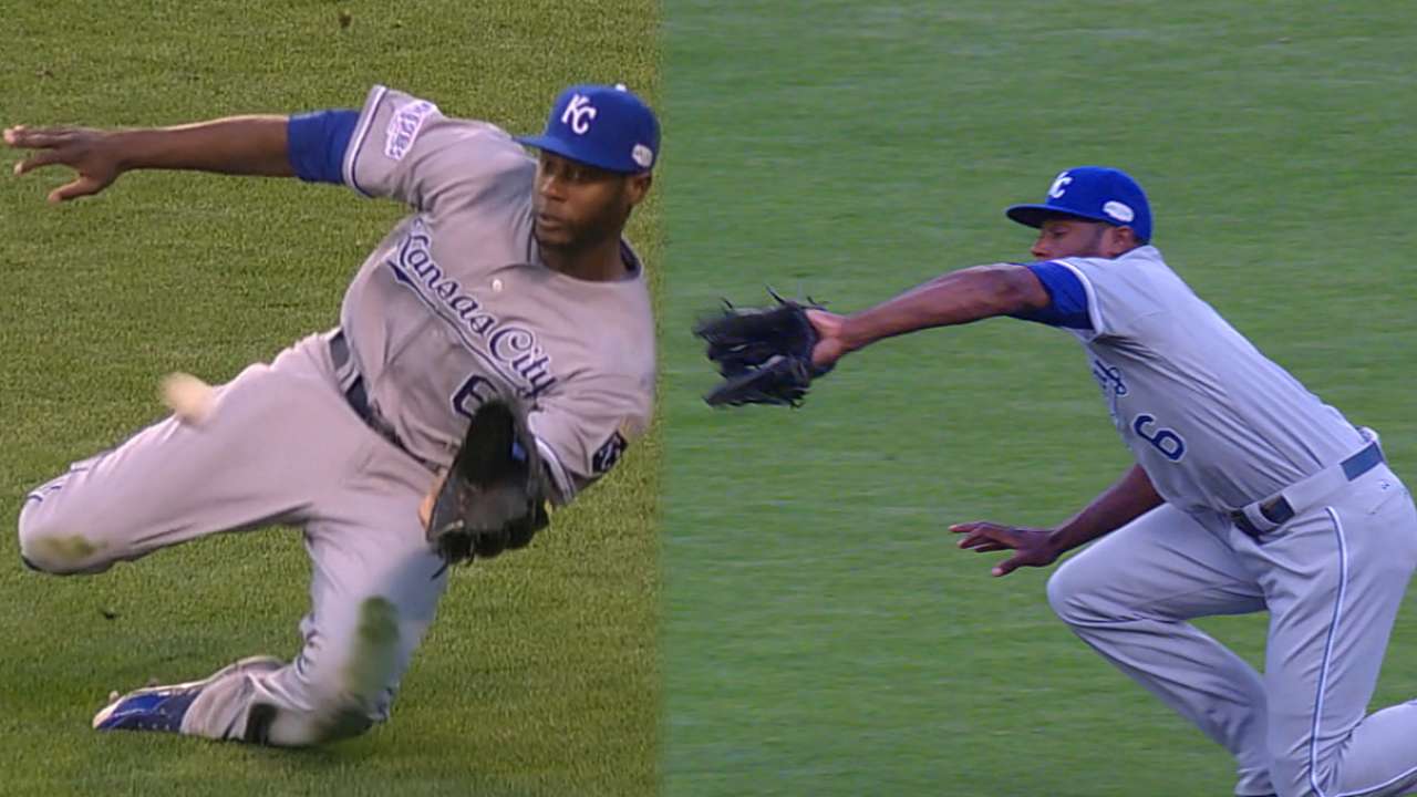 Must C: Cain all over outfield