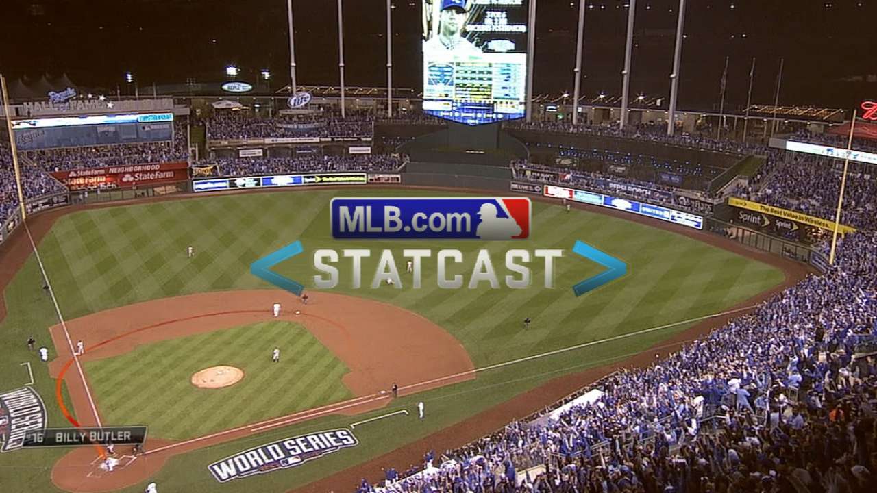 Statcast: Butler chugs home