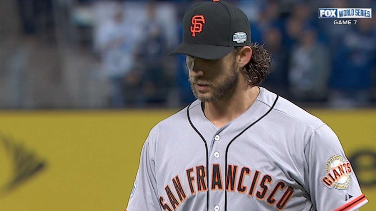 Bumgarner's 1-2-3 7th inning