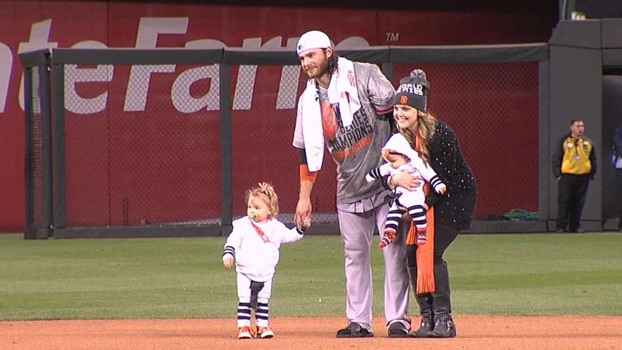 Baseball fathers cherish time with family