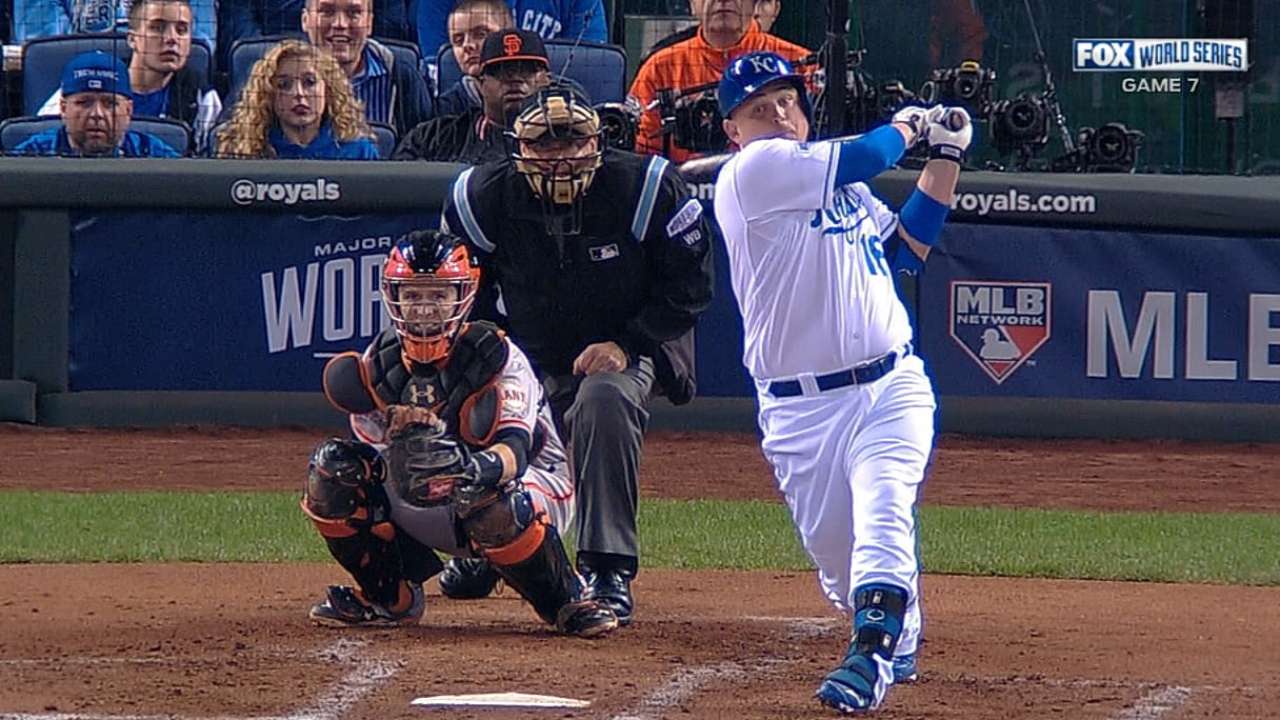 Butler singles in the 2nd