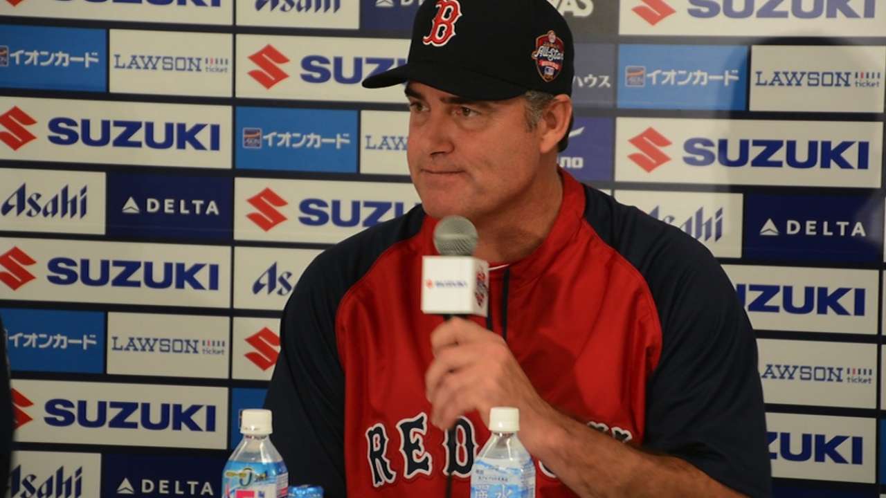 MLB All-Stars on win over Japan