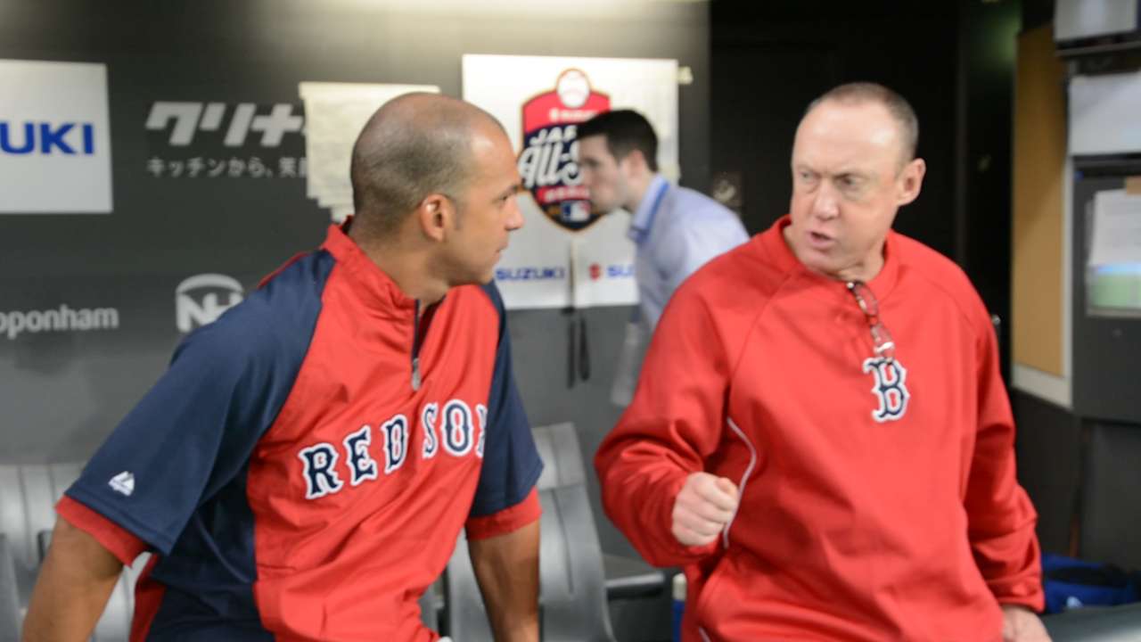No matter the location, these friends always talk baseball