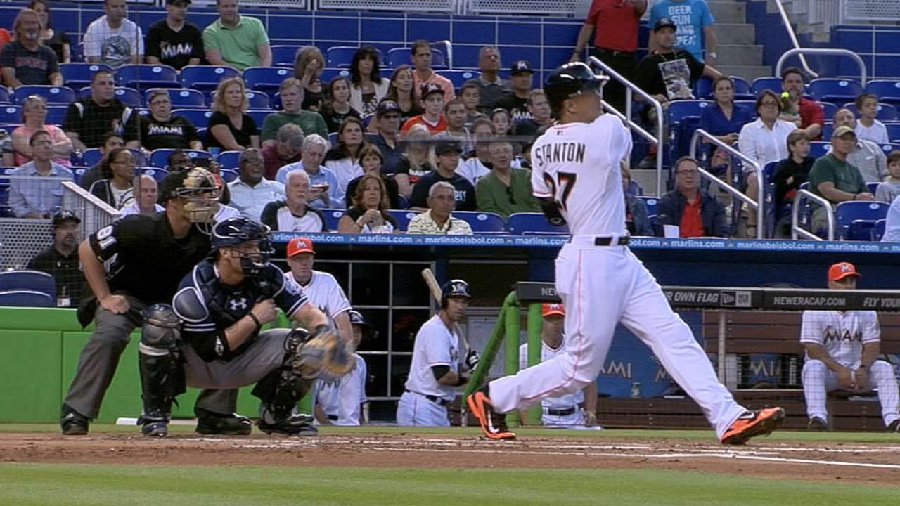 2014 Longest Home Runs: MIA