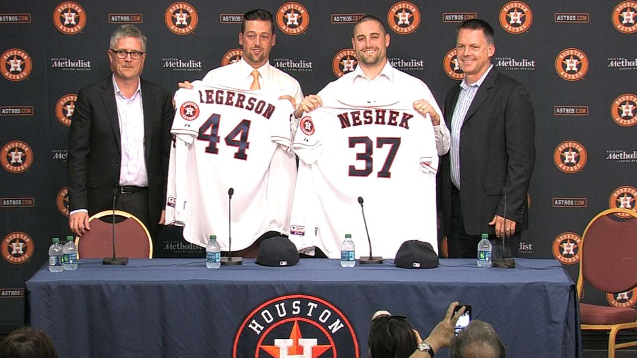 Astros equipped with bolstered bullpen in 2015
