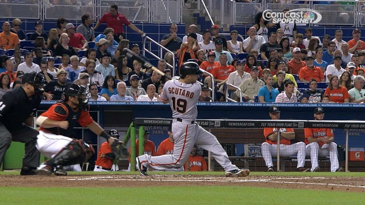 Giants designate Scutaro for assignment