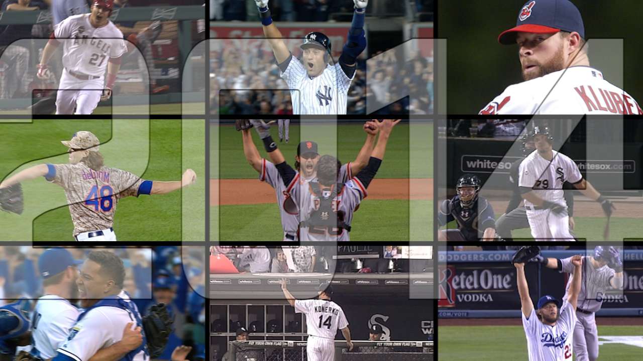 Fresh faces in '15: Baseball's history continues to unfold