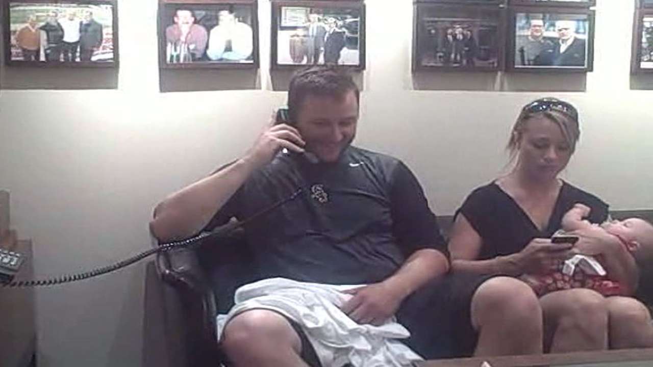 President Obama calls Buehrle