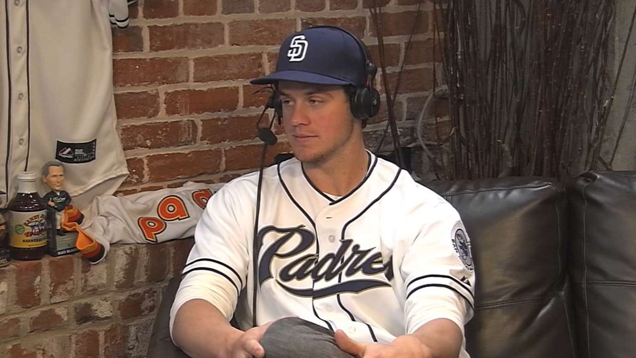 Myers on new role with Padres