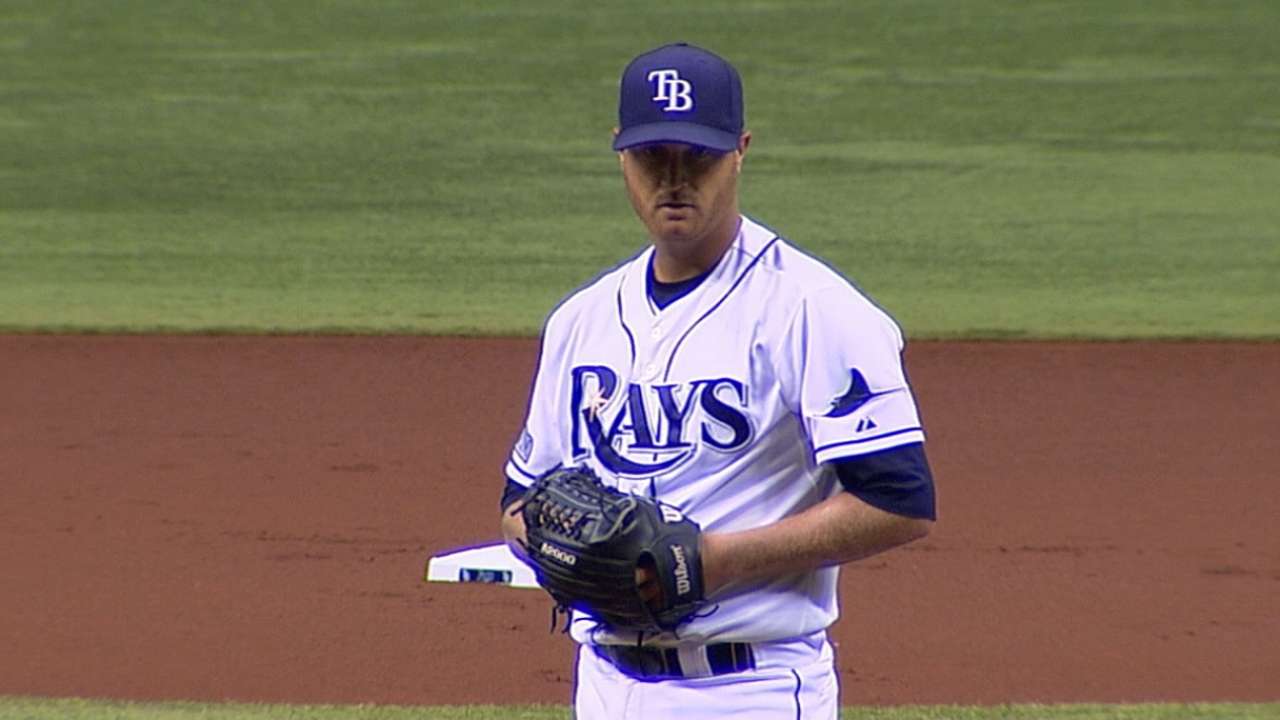Cobb set to lead Rays' rotation