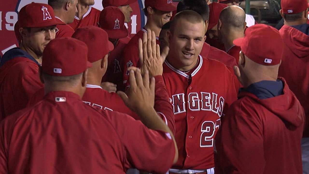Tim Salmon's favorite player: Mike Trout
