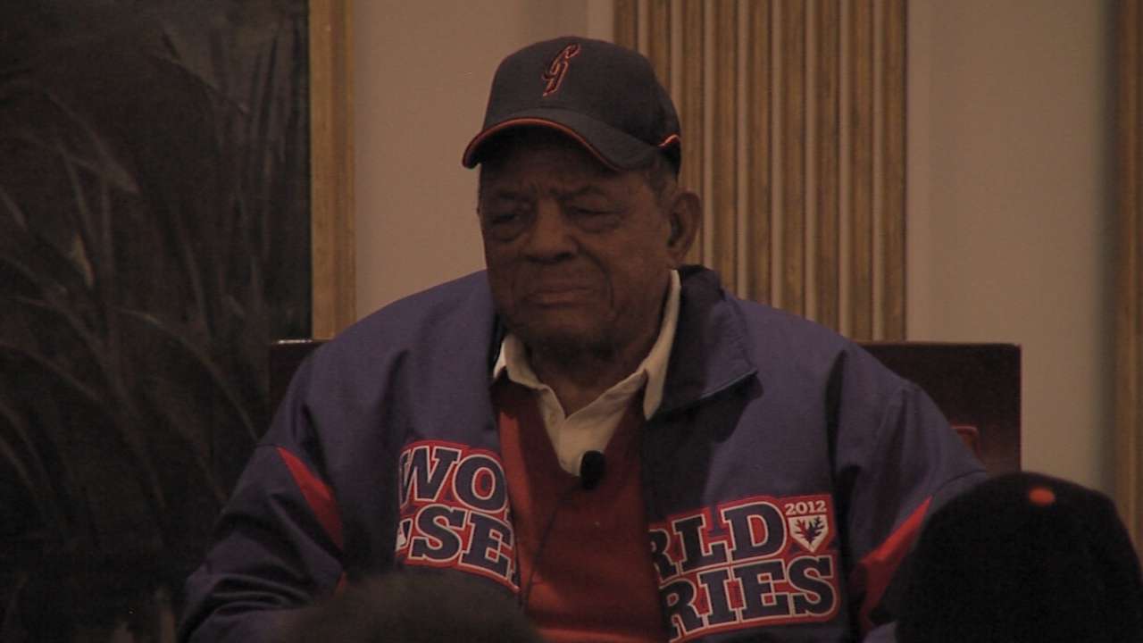 Mays shares memories of Banks