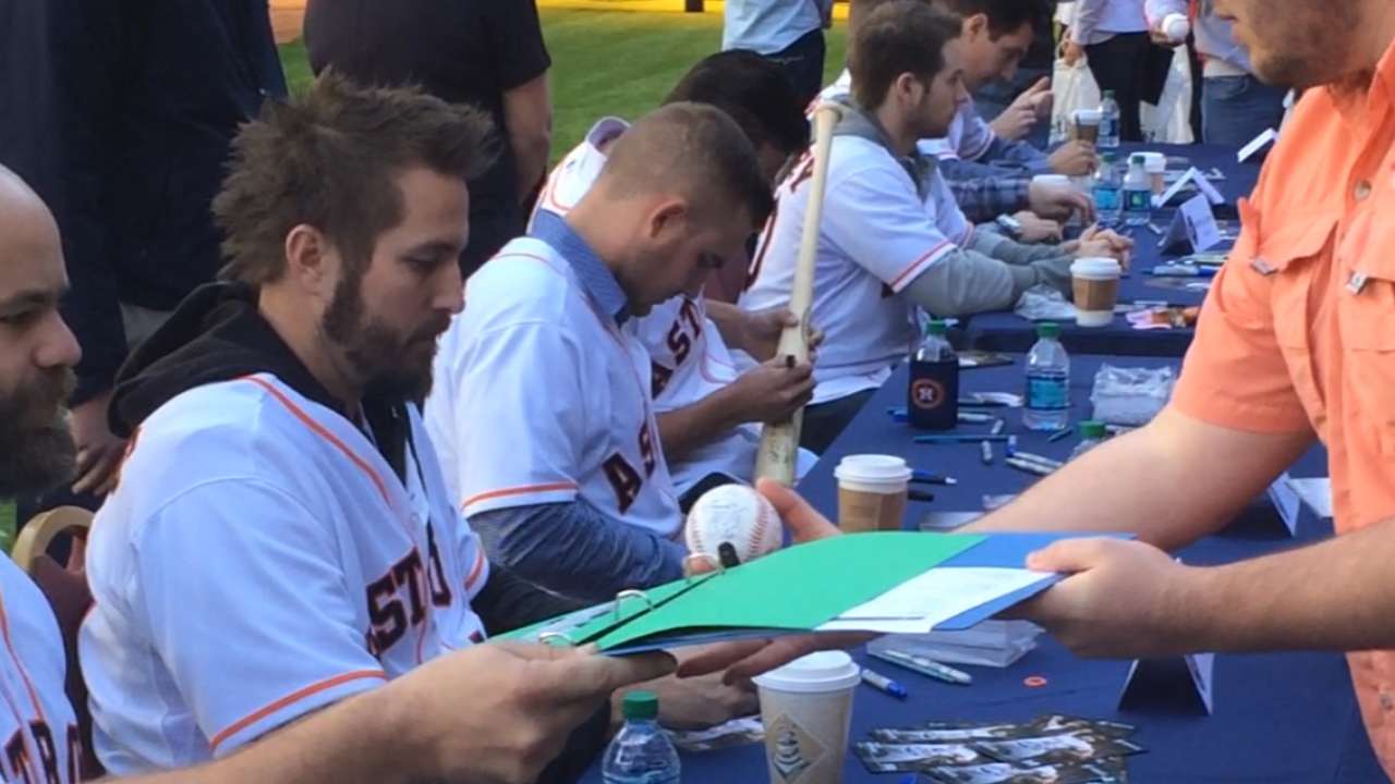 Newest Astros at FanFest