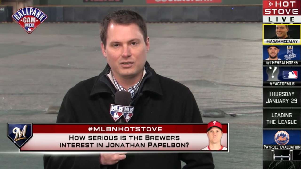 Hot Stove: McCalvy talks Brewers