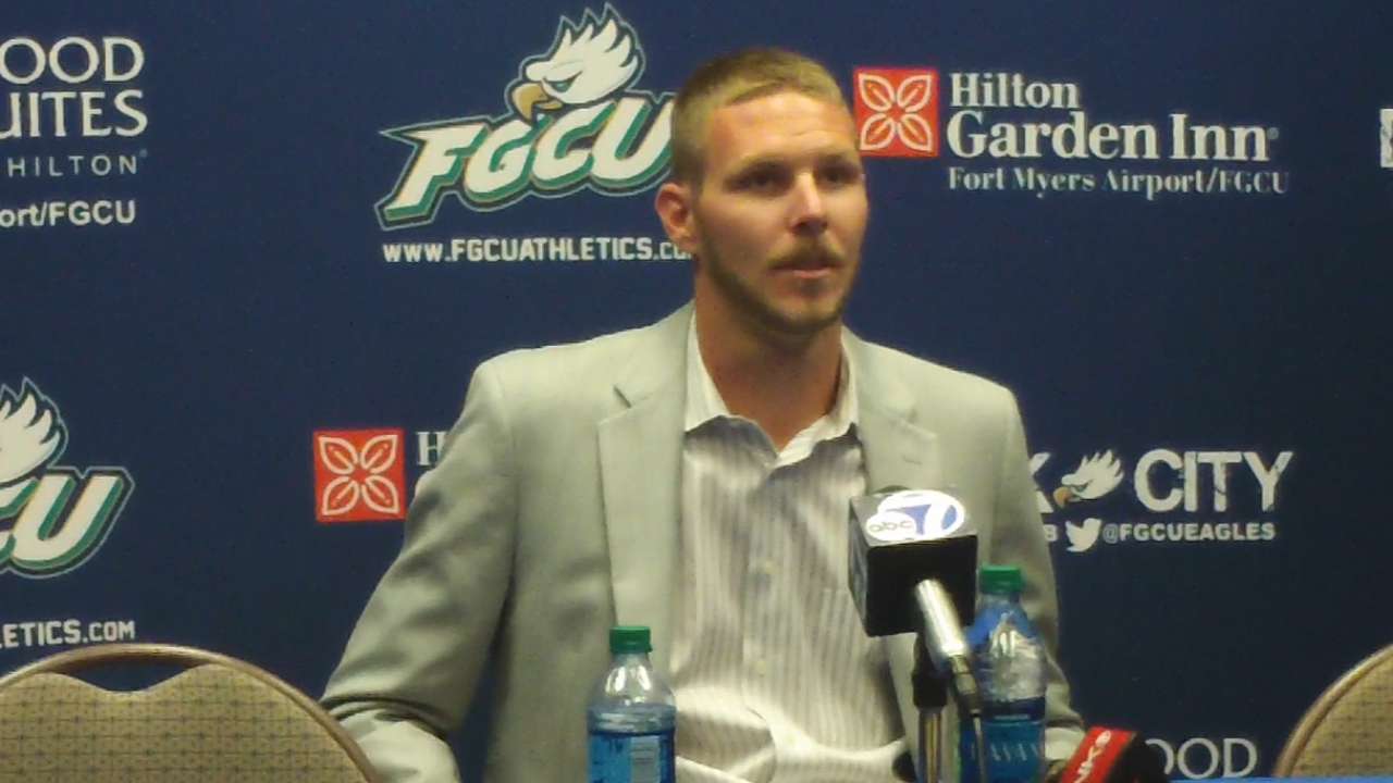 Sale 'speechless' at FGCU jersey retirement