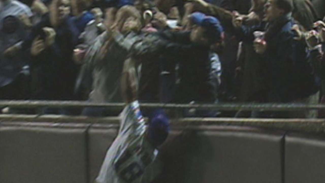 Cubs fans on Game 6 of 2003 NLCS