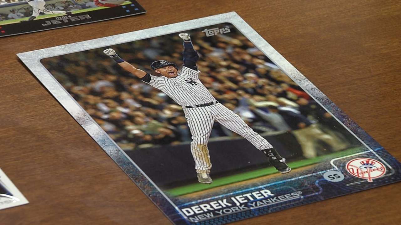 Topps' 2015 Series 1 set opens with Jeter card
