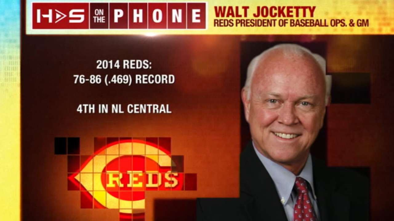 Hot Stove: Reds GM Jocketty