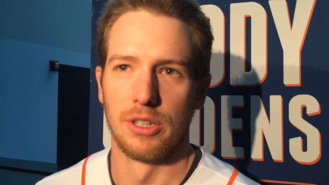 Presley 'excited' about competition in Astros' outfield