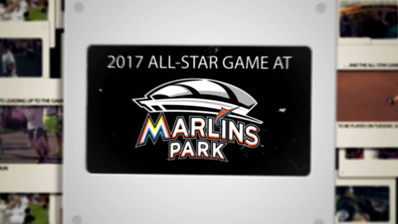 Manfred likes Miami market, Stanton representing game