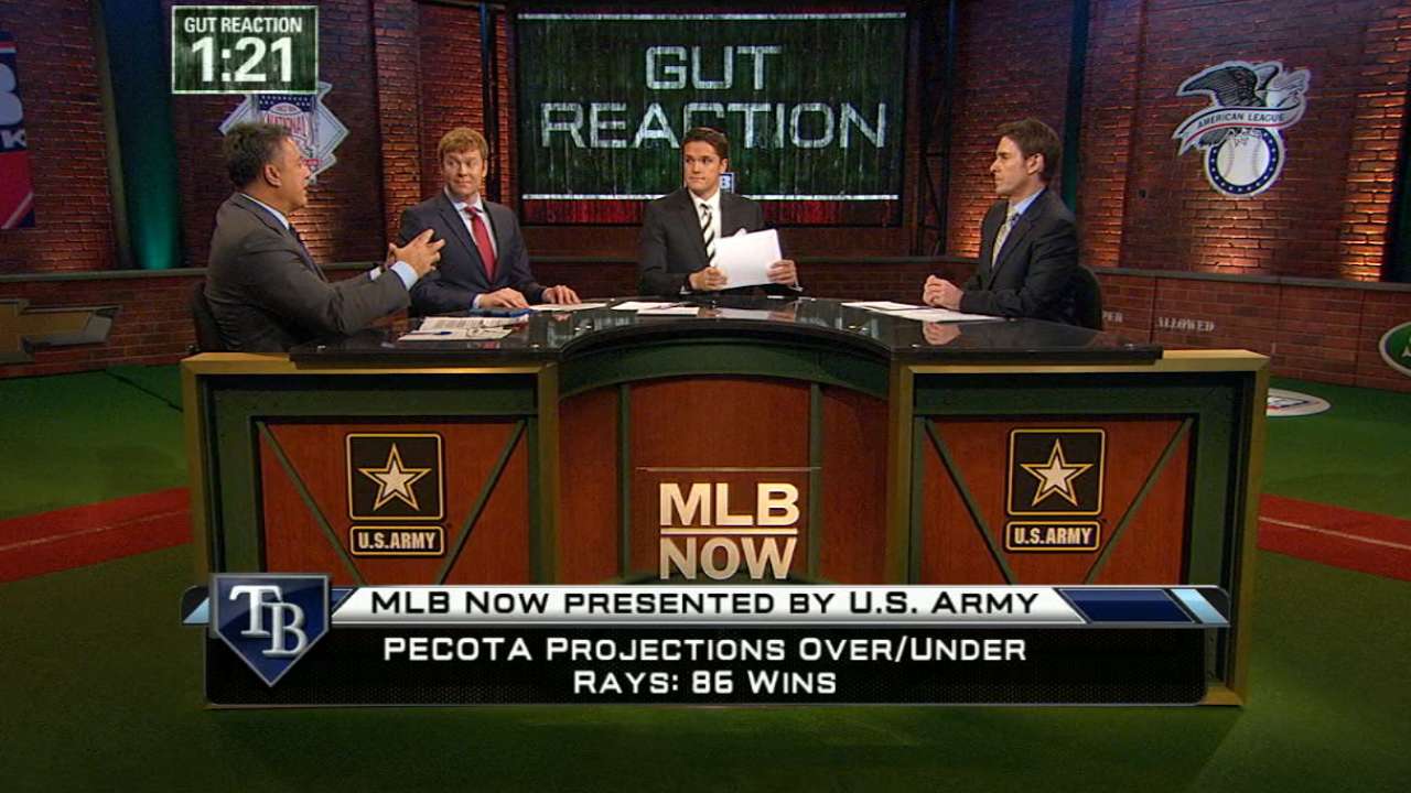 MLB Now crew sounds off on PECOTA Projections