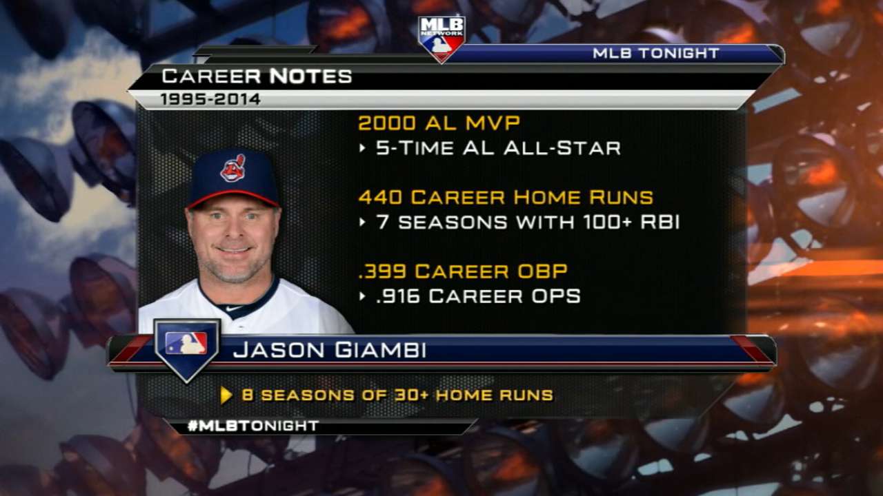 MLB Tonight: Giambi's retirement