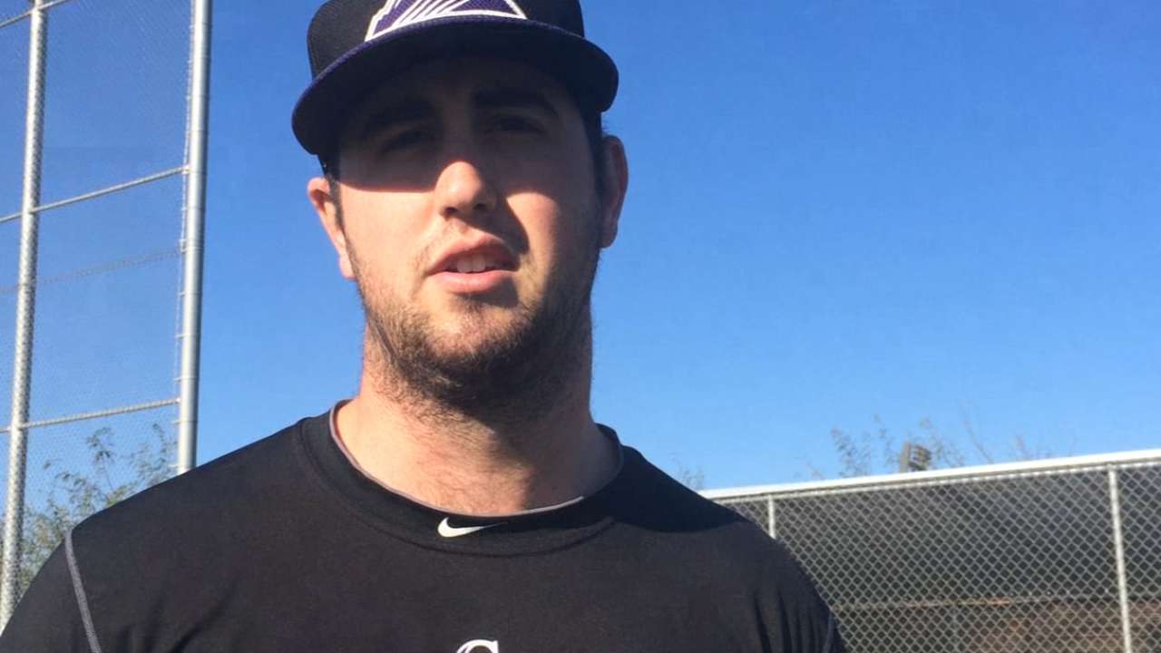 Prospect Warner optimistic about renewing career with Rockies