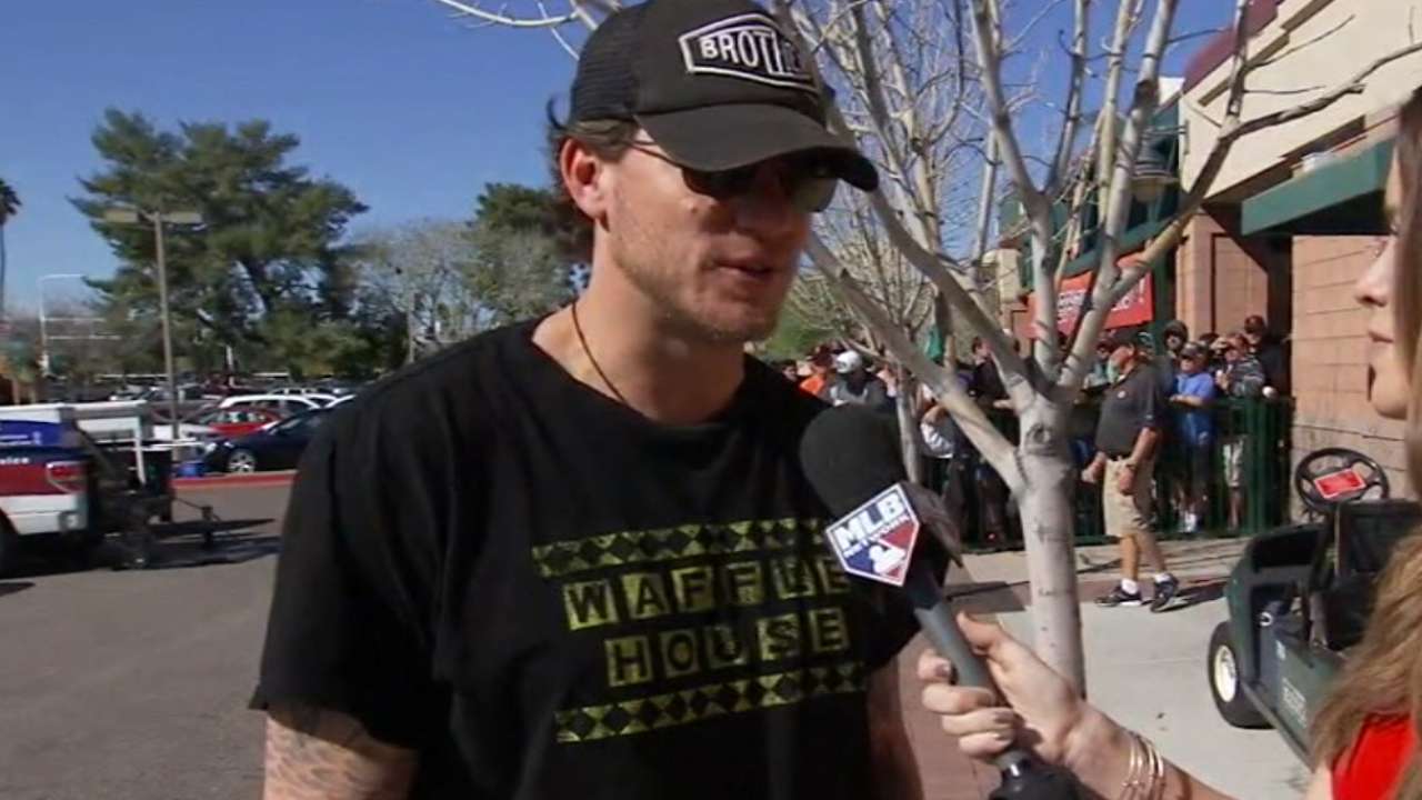 Peavy excited for spring