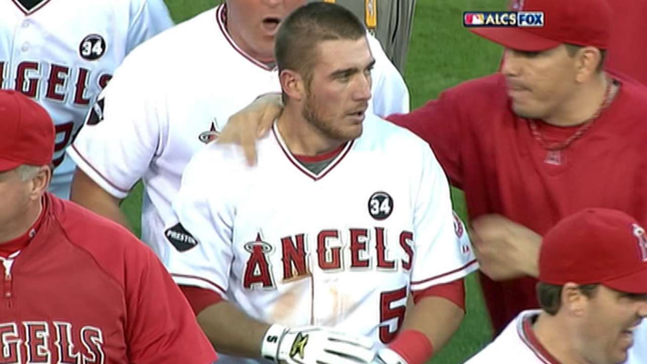 Mathis' walk-off double