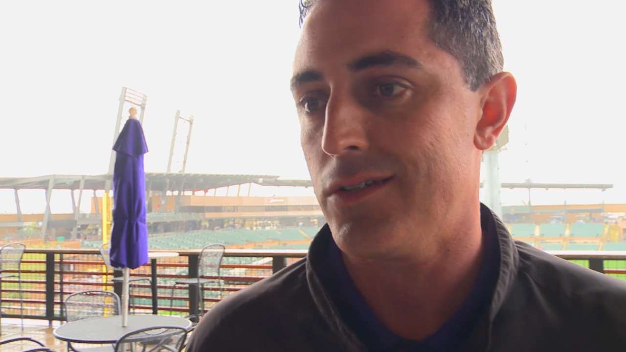 Bridich on Rockies' progress