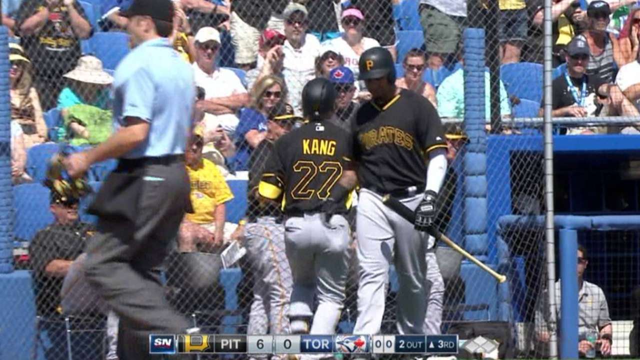 Kang's solo shot