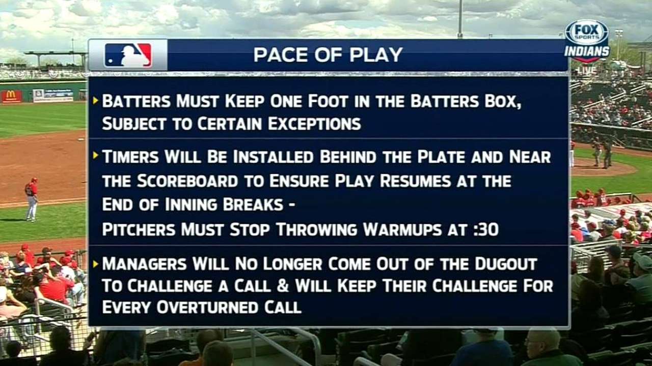 Indians TV on pace-of-play rules
