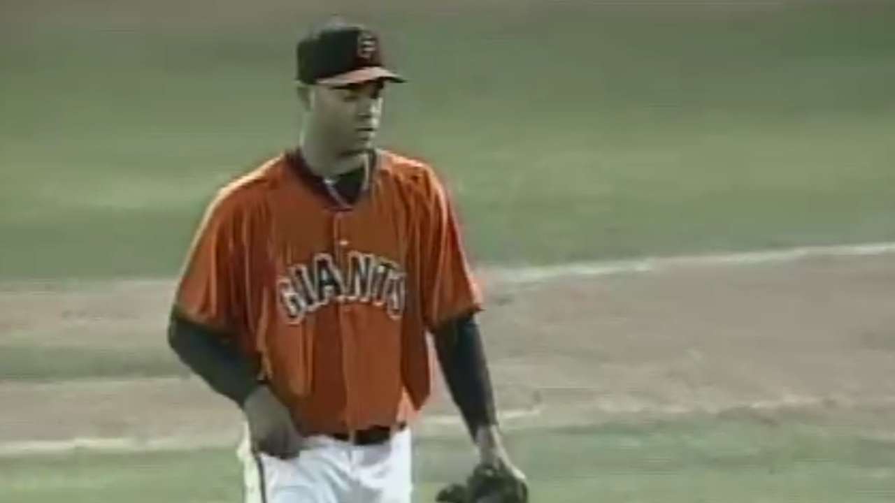 Flores makes jump from Double-A to Majors