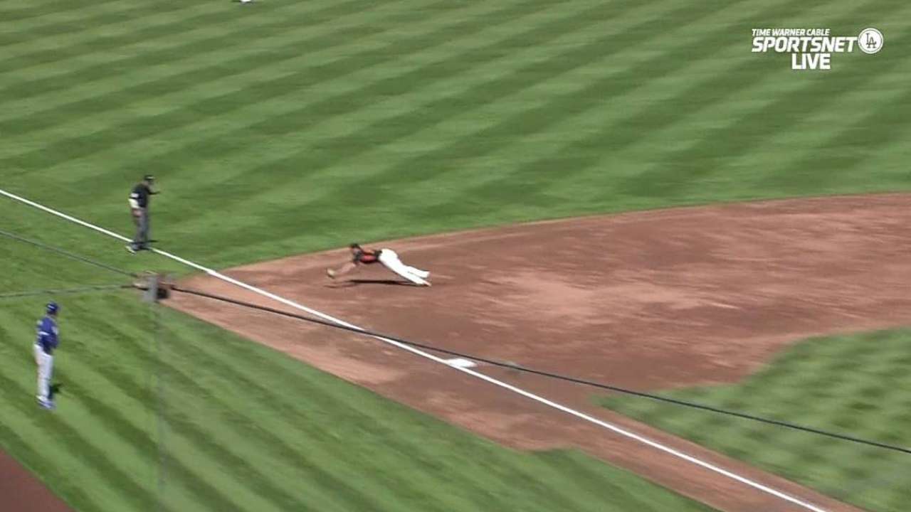Cain turns in solid spring debut in draw with Dodgers