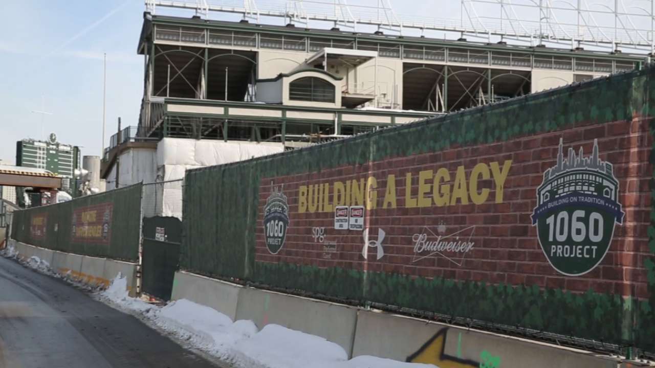 Renovation of Wrigley Field progressing as planned