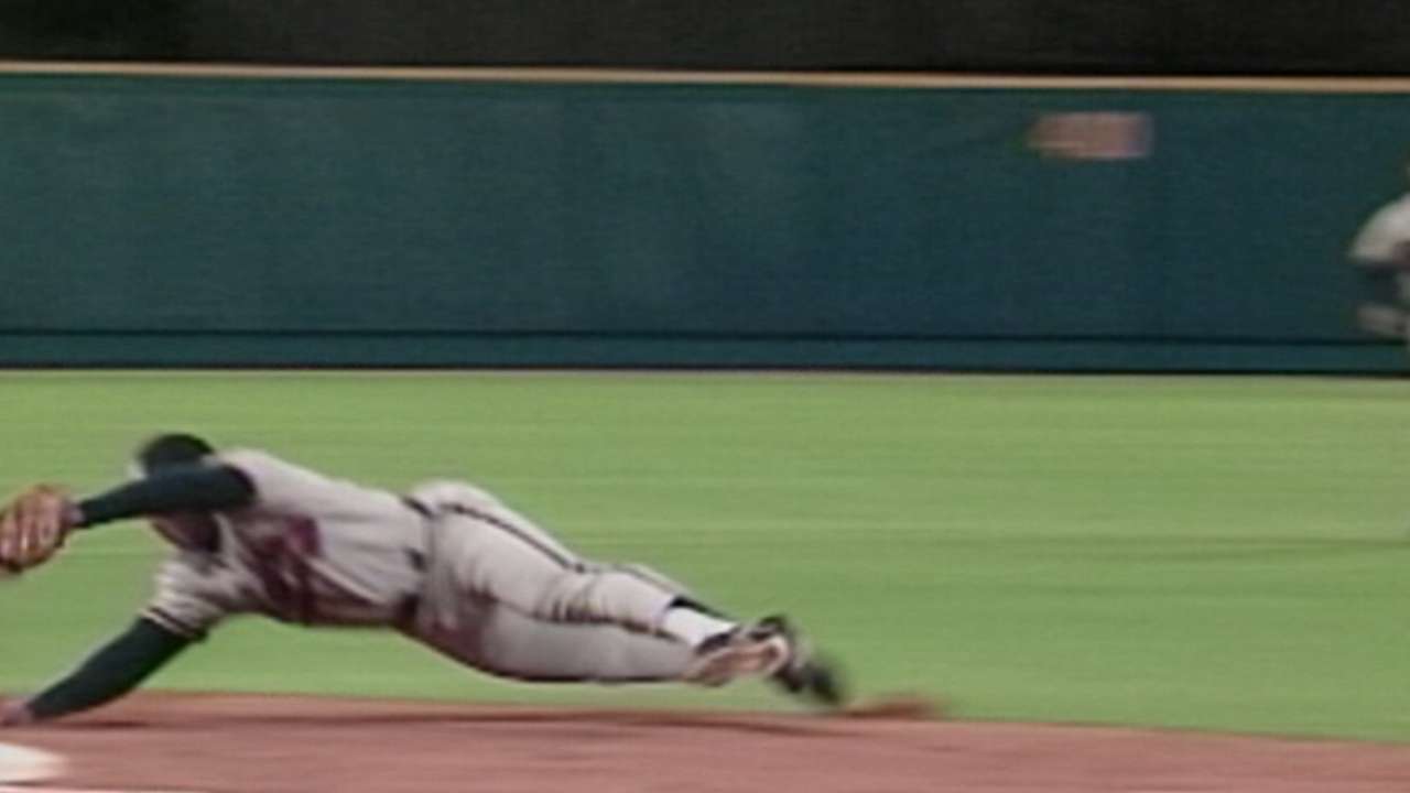 Pendleton makes diving stop