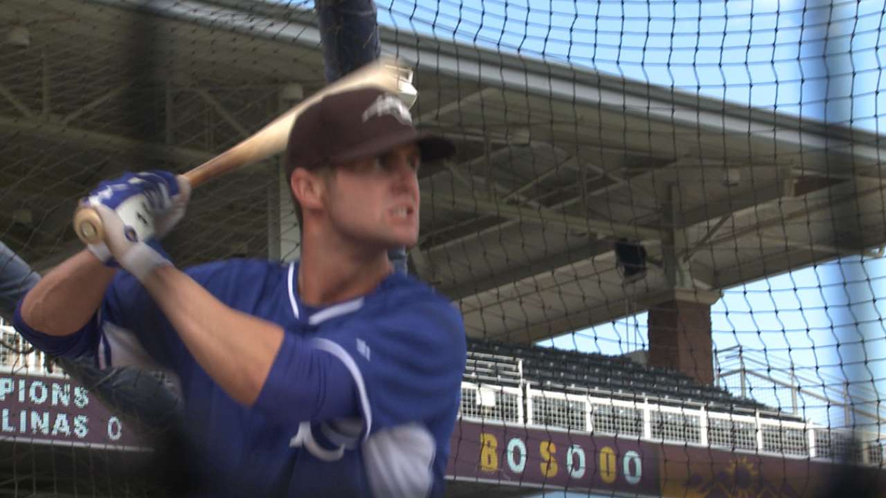 Starling's 9th-inning single caps cycle for Naturals
