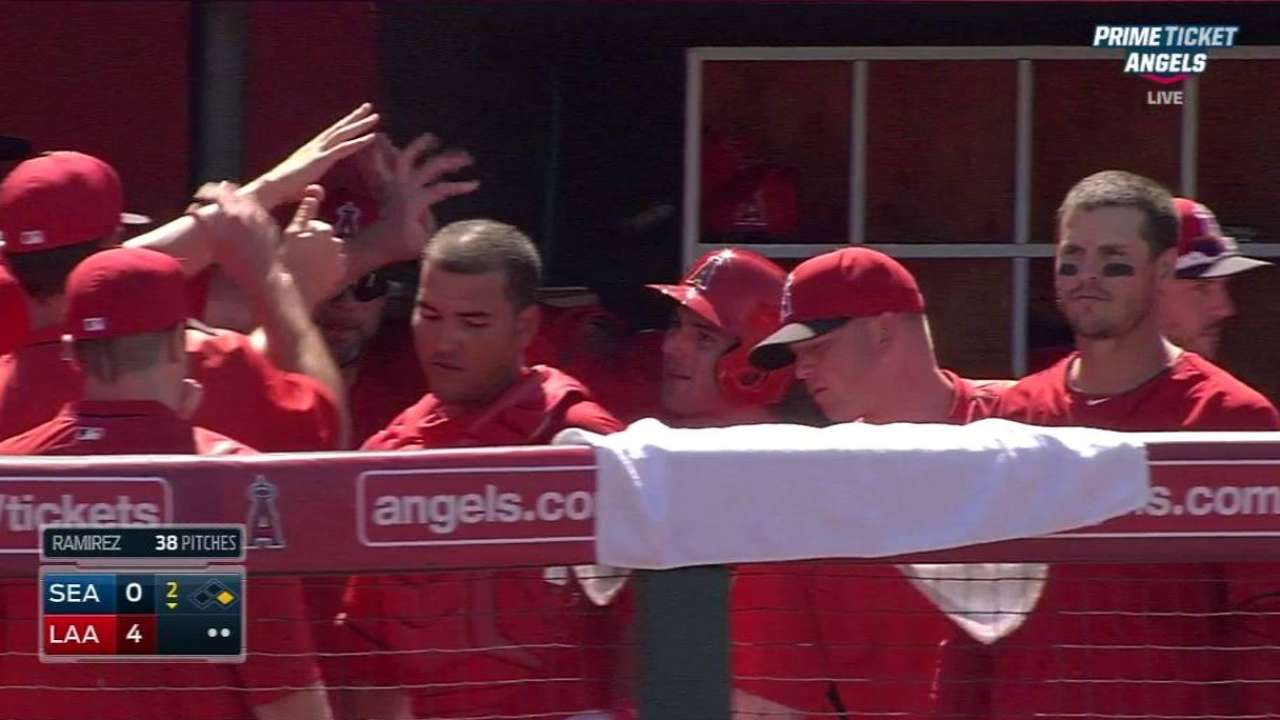 Calhoun's RBI single