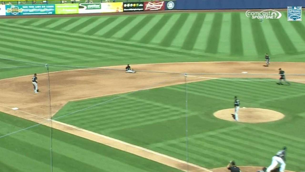 Ramirez turns two from backside