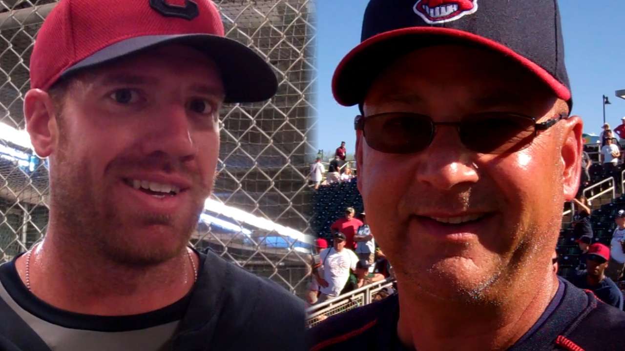 McAllister, Francona on start